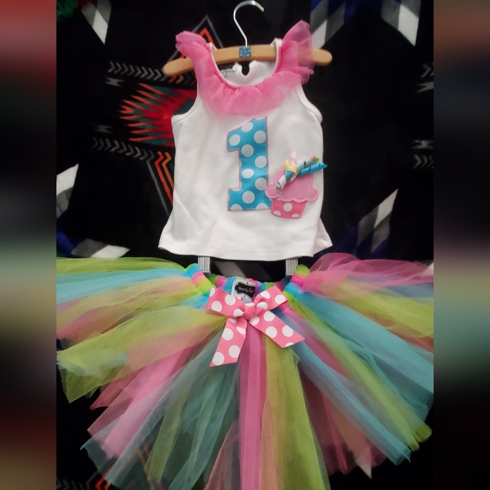 Mud pie cup cake outfit